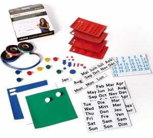 Bi-Office Magnetic Planning Kit